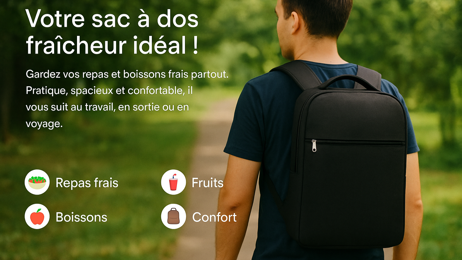 l'avantage d'avoir un sac à dos isotherme