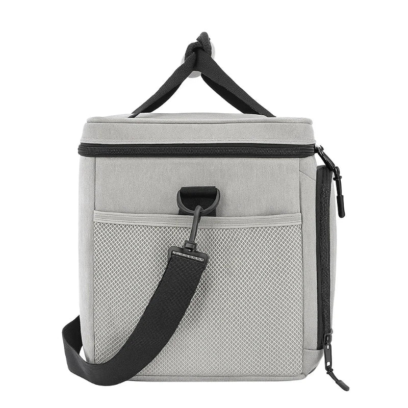 Sac isotherme 13l gris poser de coter