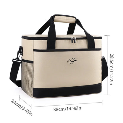 Cm de la Glacière isotherme beige de face