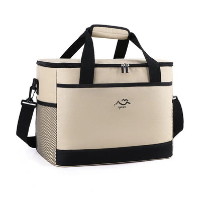 Glacière isotherme beige de face