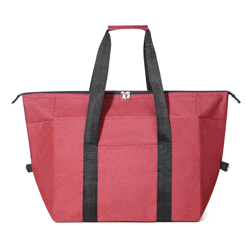 Grand sac isotherme rouge
