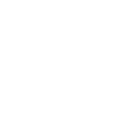 Logo du site le sac isotherme en blanc