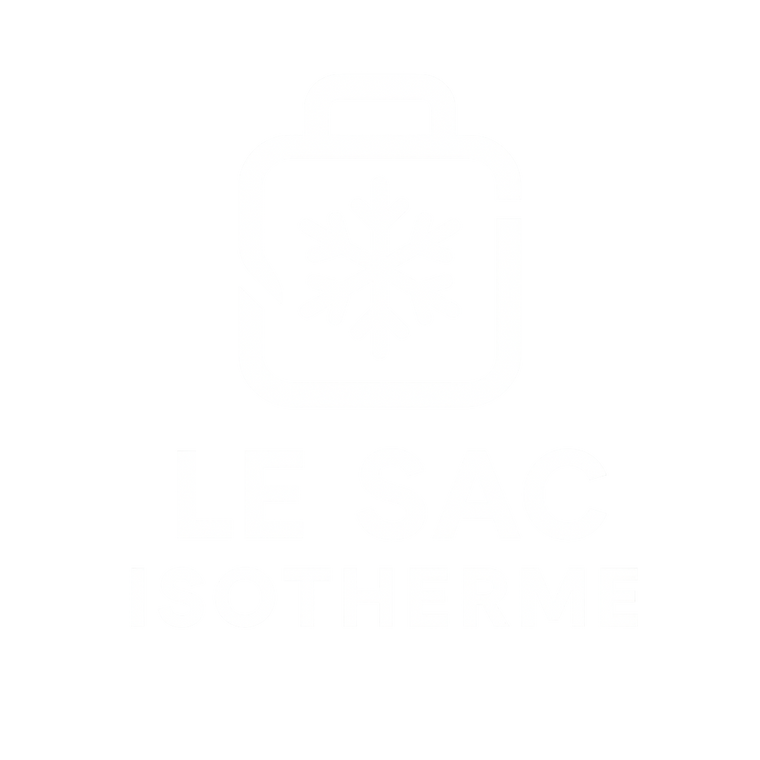 Logo du site le sac isotherme en blanc