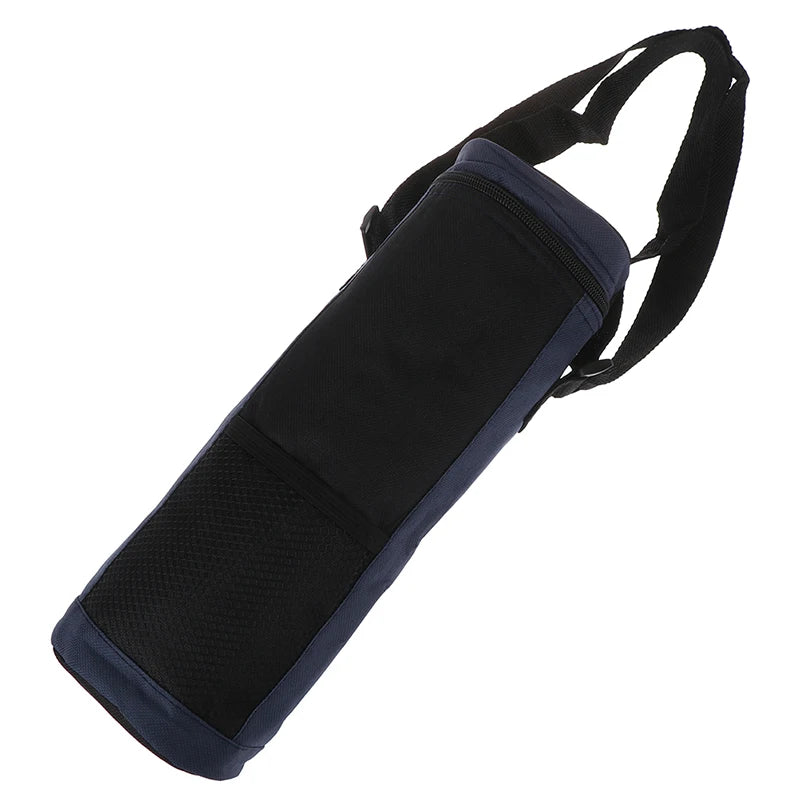 Sac isotherme pour bouteille bleu et noir de coter