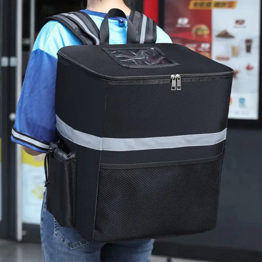 Sac isotherme de livraison 35L noir