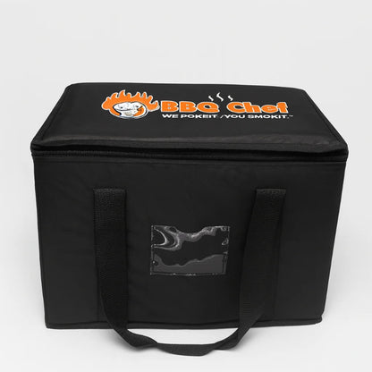 Sac isotherme livraison noir vu de face