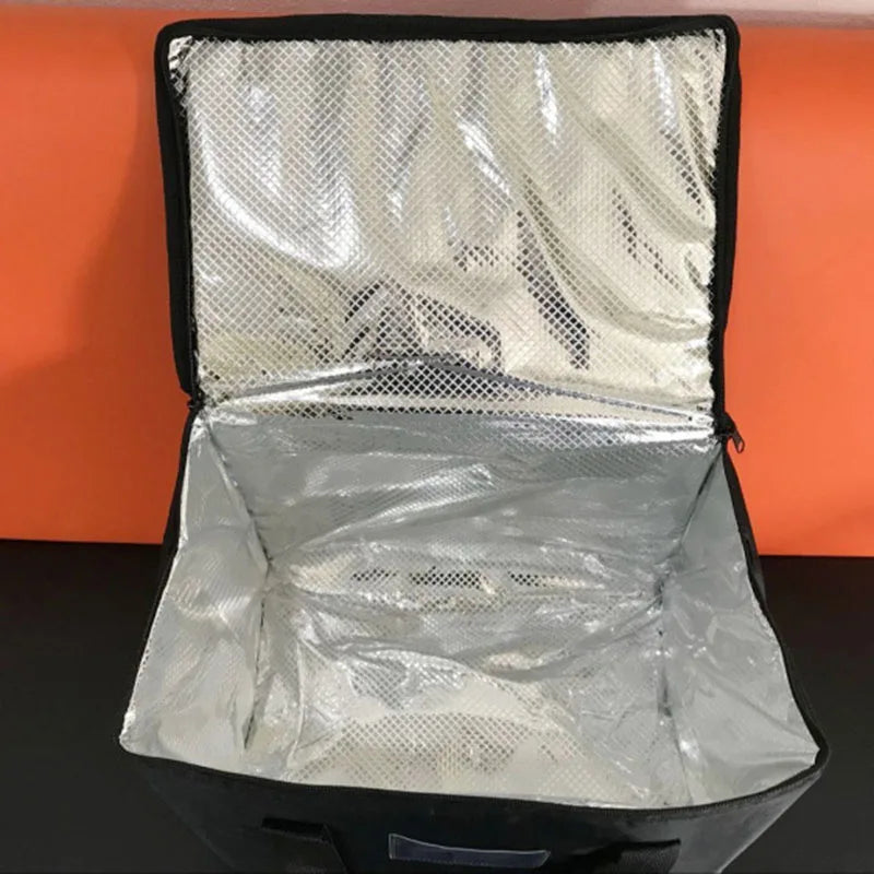 Sac isotherme de livraison ouvert