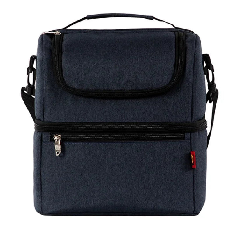 Sac isotherme pour repas bleu marine