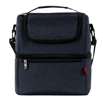 Sac isotherme pour repas bleu marine