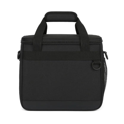 Sac isotherme 13l noir poser de dos