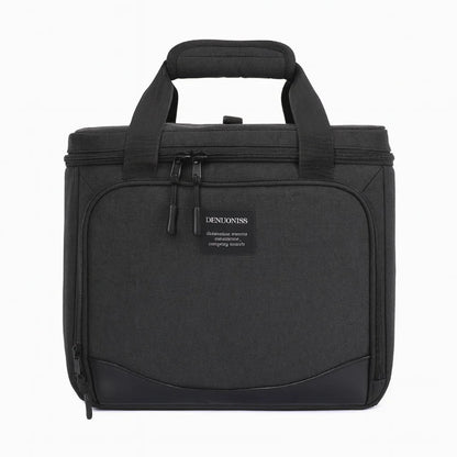 Sac isotherme 13l noir poser de face