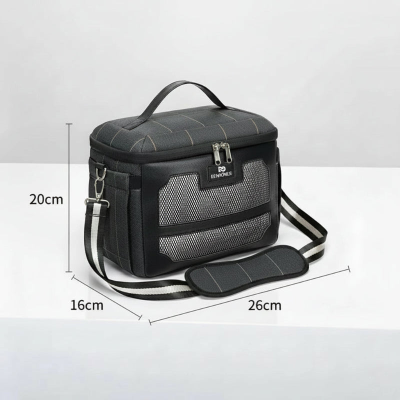 Sac Isotherme Repas Femme,12L Sac Lunch Isotherme Avec Bandoulière